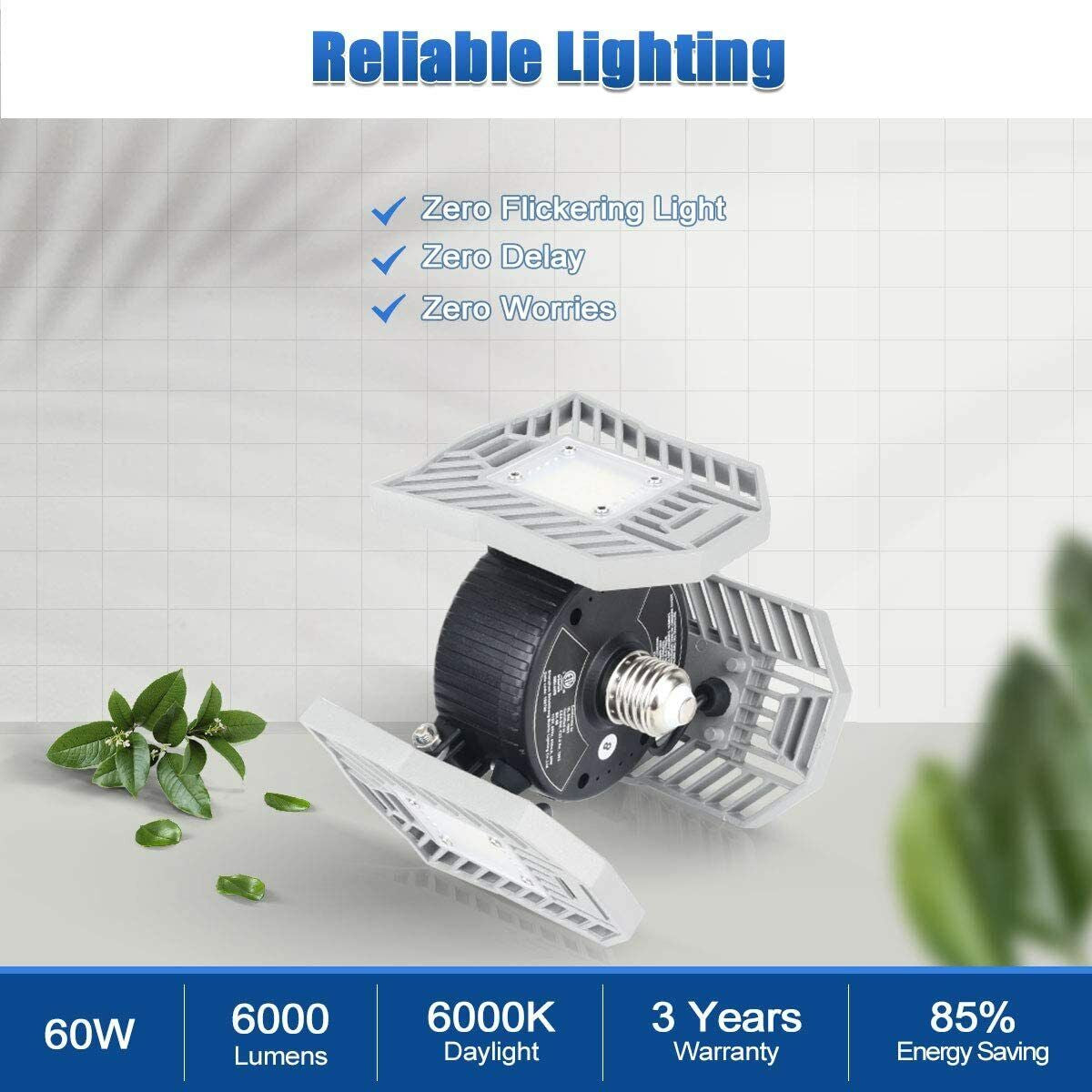 Led Garage Light-Led Adjustable Light-Basement Led Light