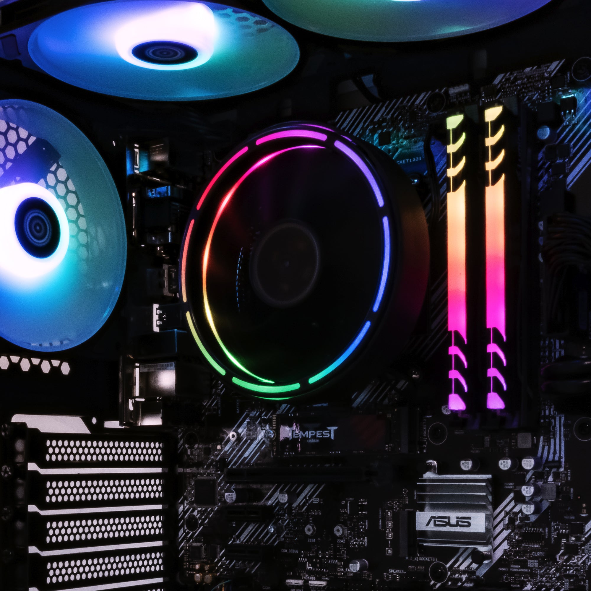 Dark Castle Gaming PC, AMD Ryzen 5 5600G, 16GB, 1TB SSD, Radeon Vega 7, Reaper-5600